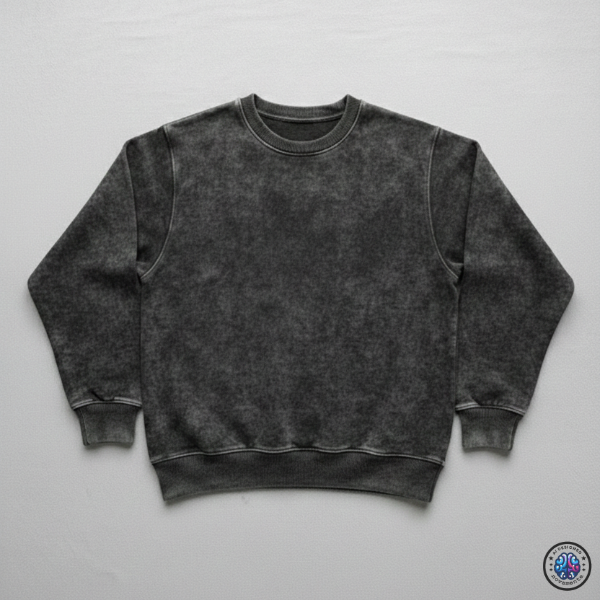 Buzo Cuello Redondo - Stone Wash